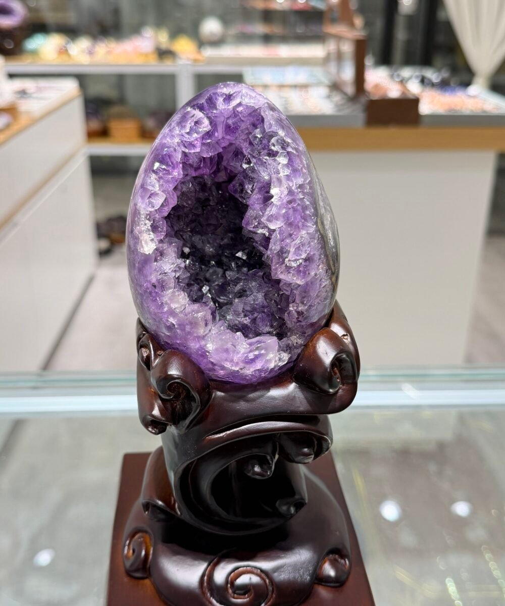 紫晶蛋