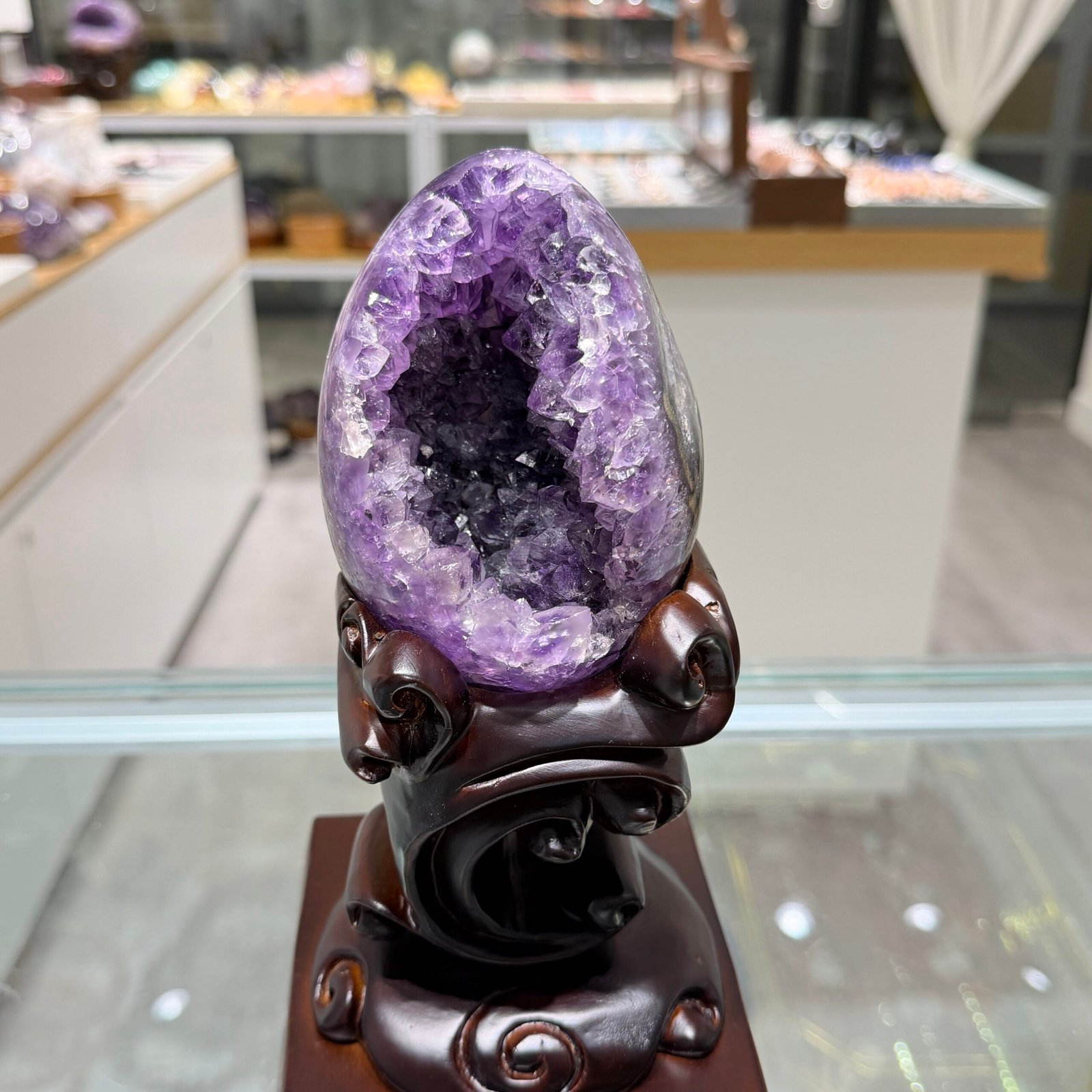 紫晶蛋